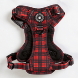 Trail & Glow® Harness Bundle Set - The Red Tartan One - Bailey and Coco (UK)