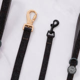 Trail & Glow Lightweight Mini Dog Lead 5ft - Colour Drops - Charcoal Tweed - Bailey and Coco (UK)