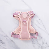 Trail & Glow Tweed Dog Harness - Colour Drops - Lavender Tweed - Bailey and Coco (UK)