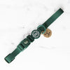 Waterproof Adjustable Collar - Colour Drops - Forest Green - Bailey and Coco (UK)