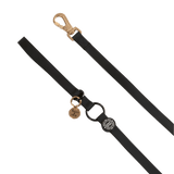 Waterproof Dog Lead - Colour Drops - Jet Black - Bailey and Coco (UK)