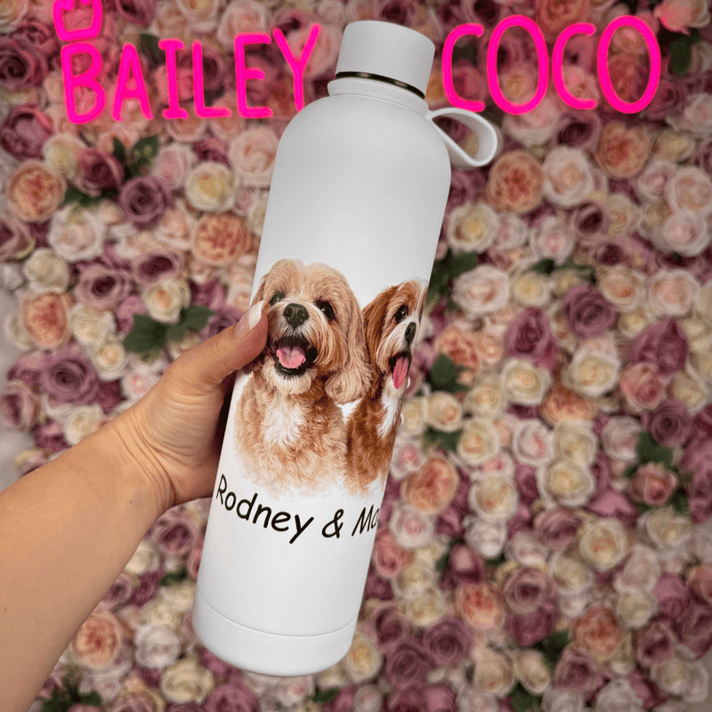 Your Dog on a Bottle (Personalised) – 1L Pulse Bottle - Bailey and Coco (UK)