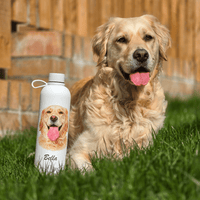 Your Dog on a Bottle (Personalised) – 1L Pulse Bottle - Bailey and Coco (UK)