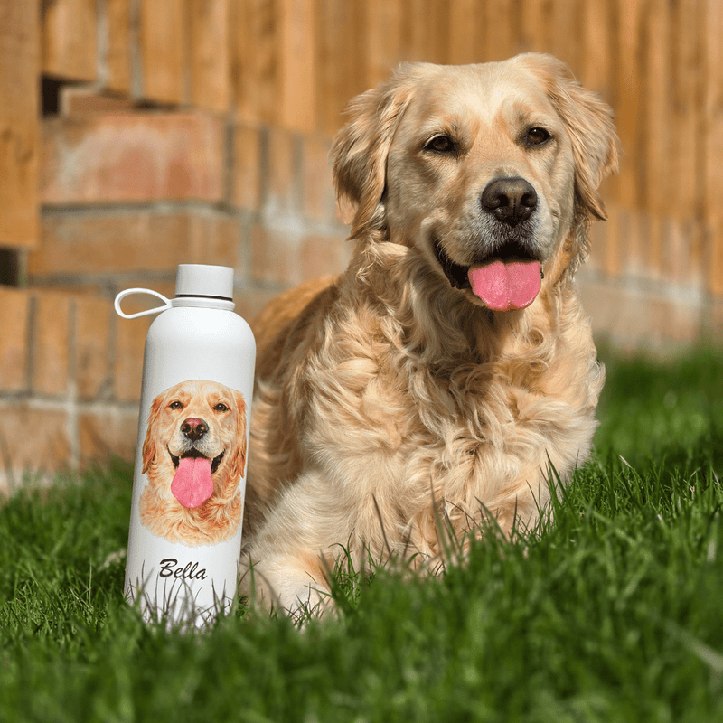 Your Dog on a Bottle (Personalised) – 1L Pulse Bottle - Bailey and Coco (UK)