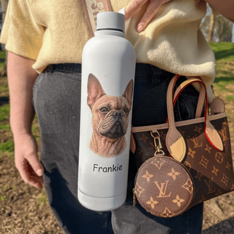 Your Dog on a Bottle (Personalised) – 1L Pulse Bottle - Bailey and Coco (UK)