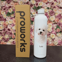 Your Dog on a Bottle (Personalised) – 1L Pulse Bottle - Bailey and Coco (UK)