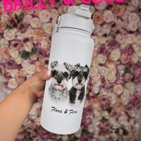 Your Dog on a Bottle (Personalised) – 1L Switch Bottle - Bailey and Coco (UK)