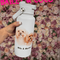 Your Dog on a Bottle (Personalised) – 1L Switch Bottle - Bailey and Coco (UK)