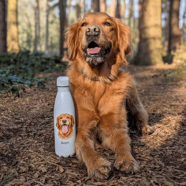 Your Dog on a Bottle (Personalised) – 500ml Original Bottle - Bailey and Coco (UK)