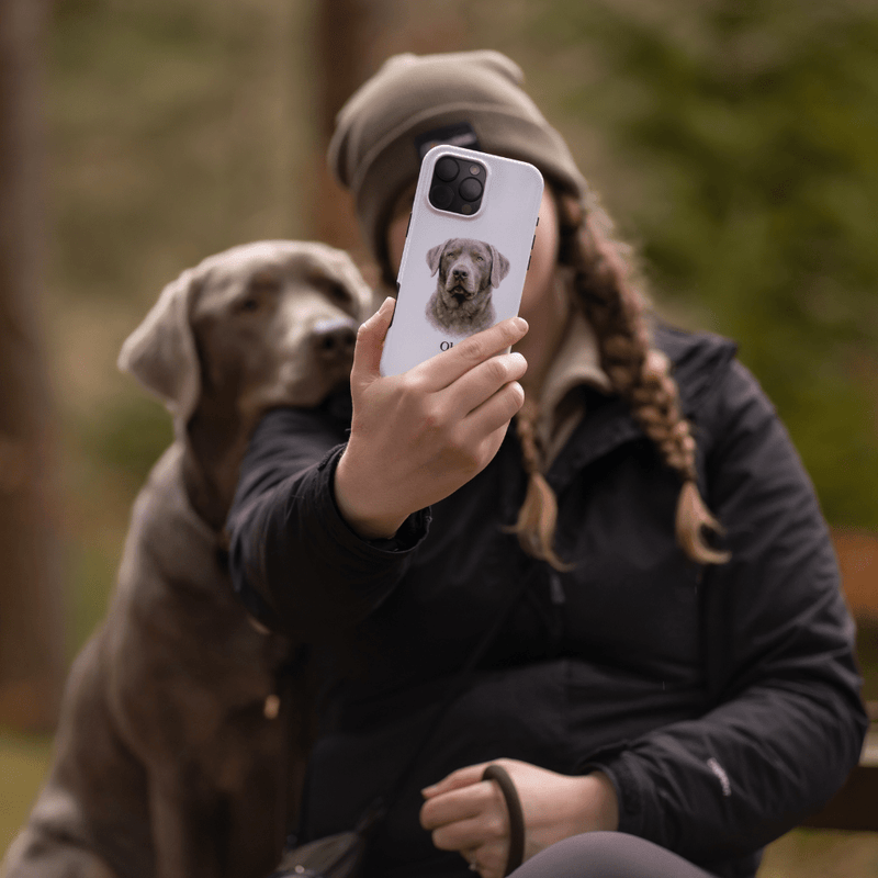 Your Dog on a Phone Case (Personalised) - Bailey and Coco (UK)