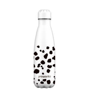 Dalmatian Water Bottle - White.