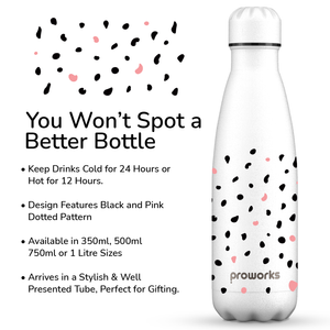 Water Bottle - Ditsy Dalmatian.