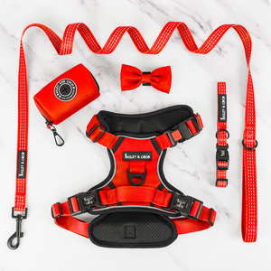 Trail & Glow® Harness Bundle Set - The Red One.
