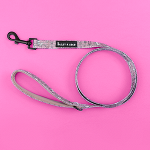 Trail & Glow® Fabric Dog Lead 4ft to 5ft - Be Unique Unicorn.